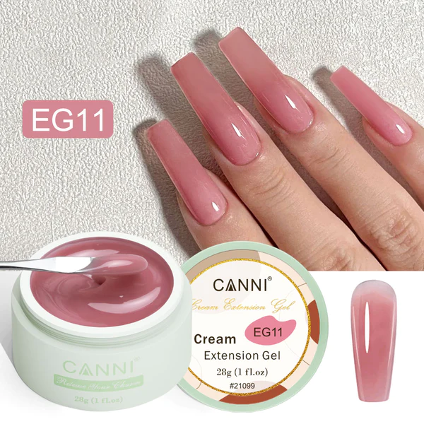 CANNI Cream Extension gel - építőzselé - 28g - EG11