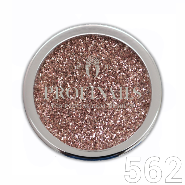 Profinails Cosmetic Glitter No. 562 3 gr - rosegold