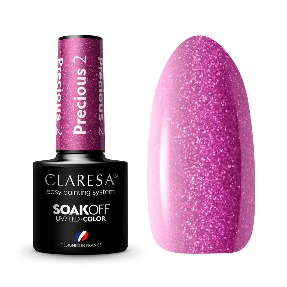 CLARESA UV/LED gél lakk 5g - Precious 2