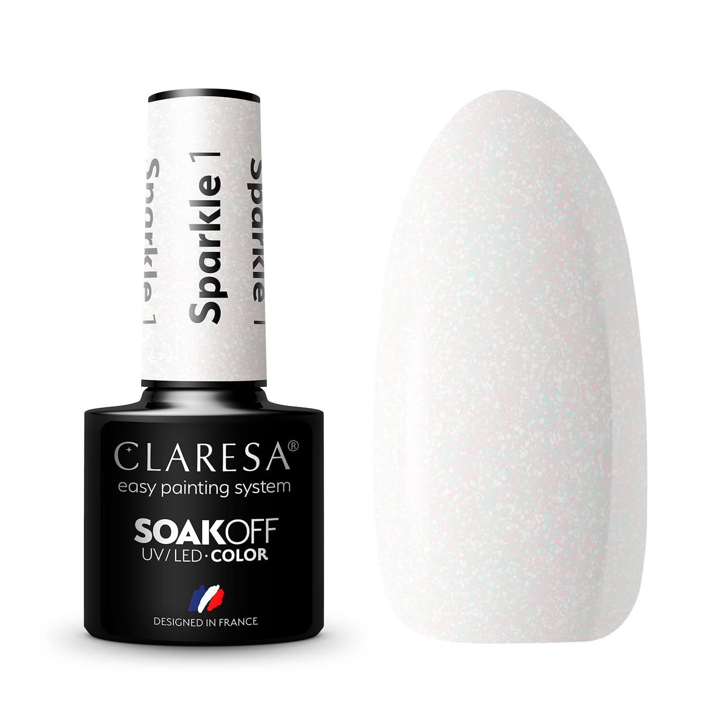 CLARESA UV/LED gél lakk 5g - SPARKLE 1