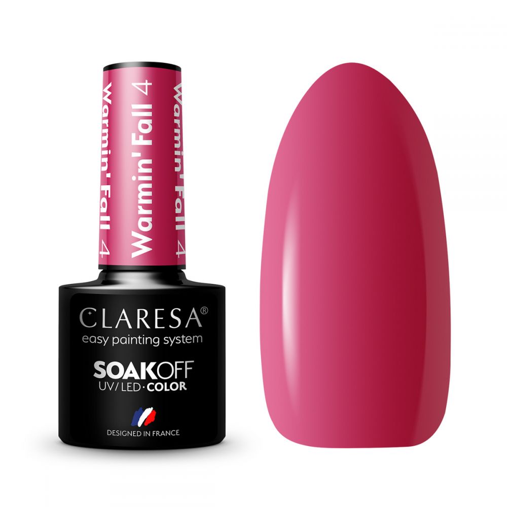 CLARESA UV/LED gél lakk 5g - WARMIN"FALL 4