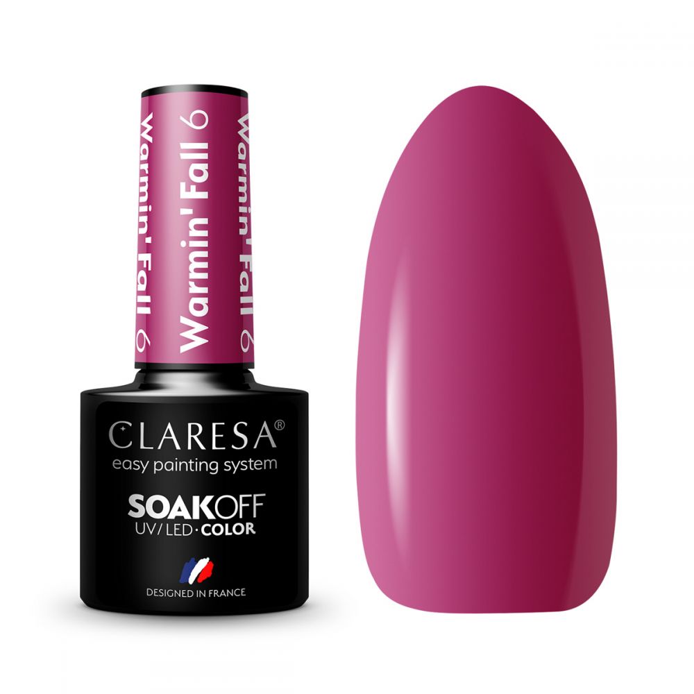CLARESA UV/LED gél lakk 5g - WARMIN"FALL 6