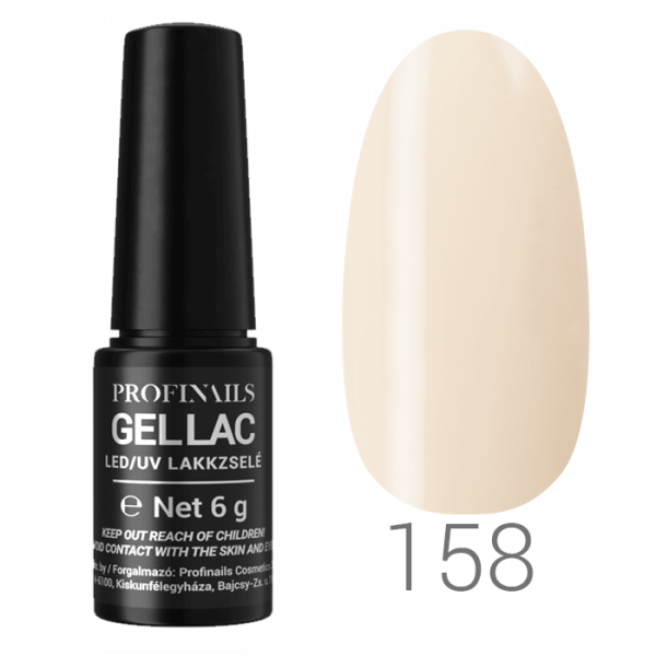 Profinails Gel Lac LED/UV lakkzselé 6gr No.158