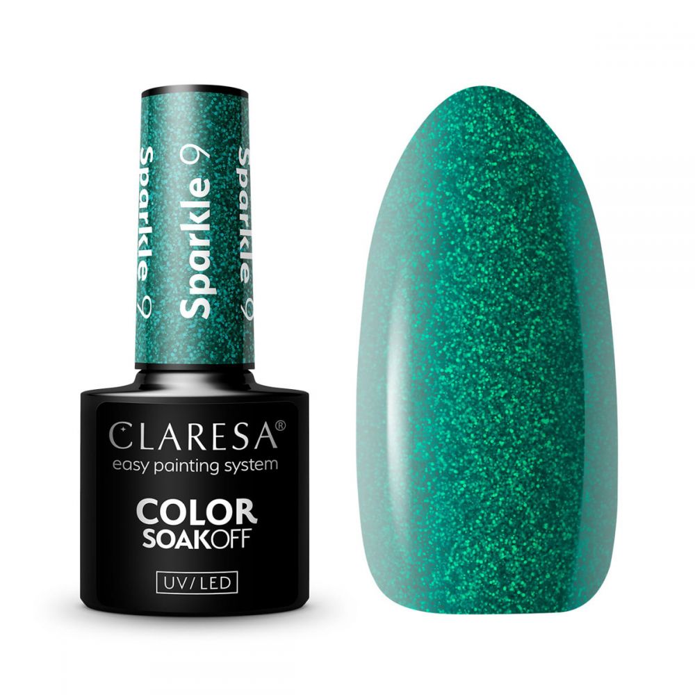 CLARESA UV/LED gél lakk 5g - SPARKLE 9