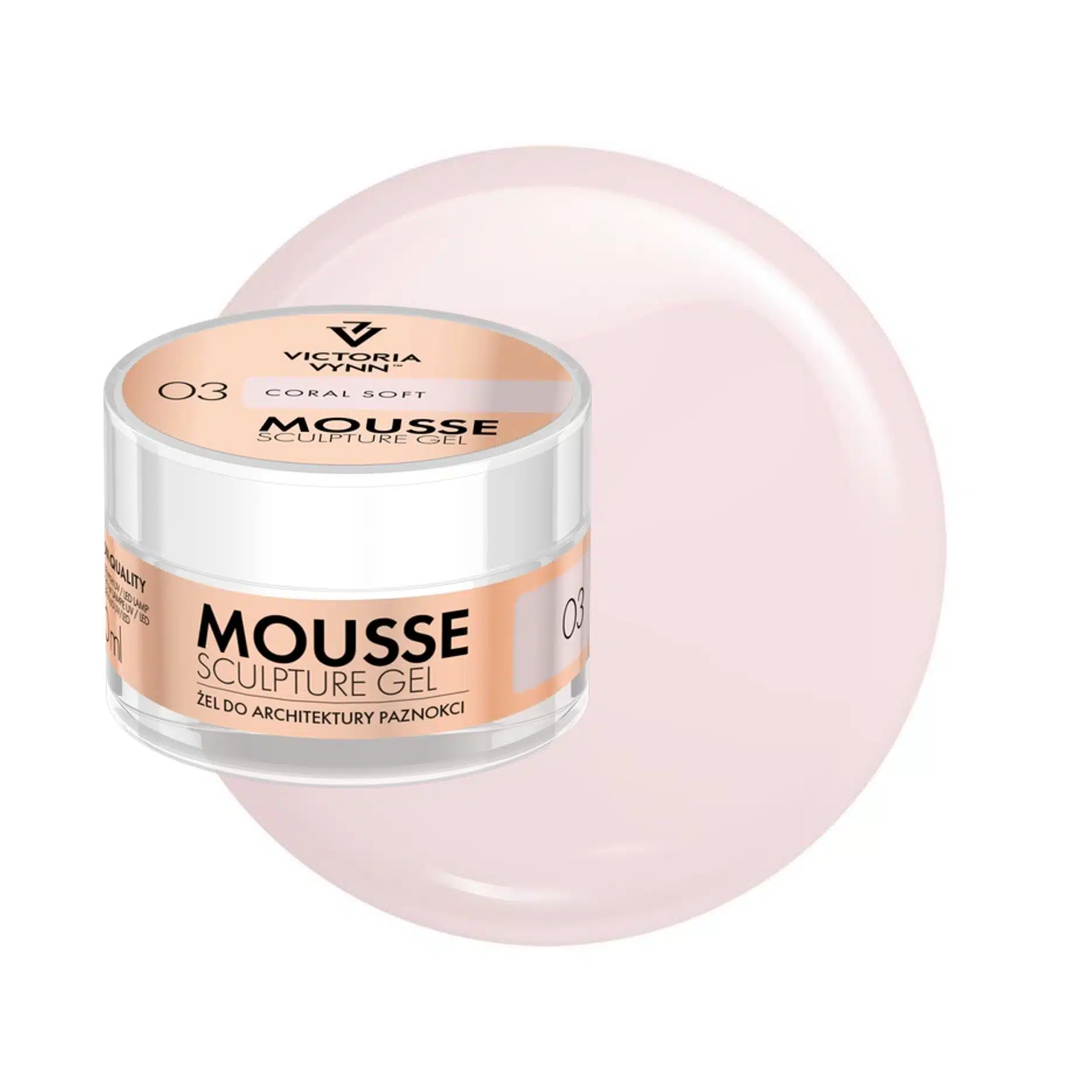 Victoria Vynn MOUSSE SCULPTURE GEL 50ml No.03 Coral Soft