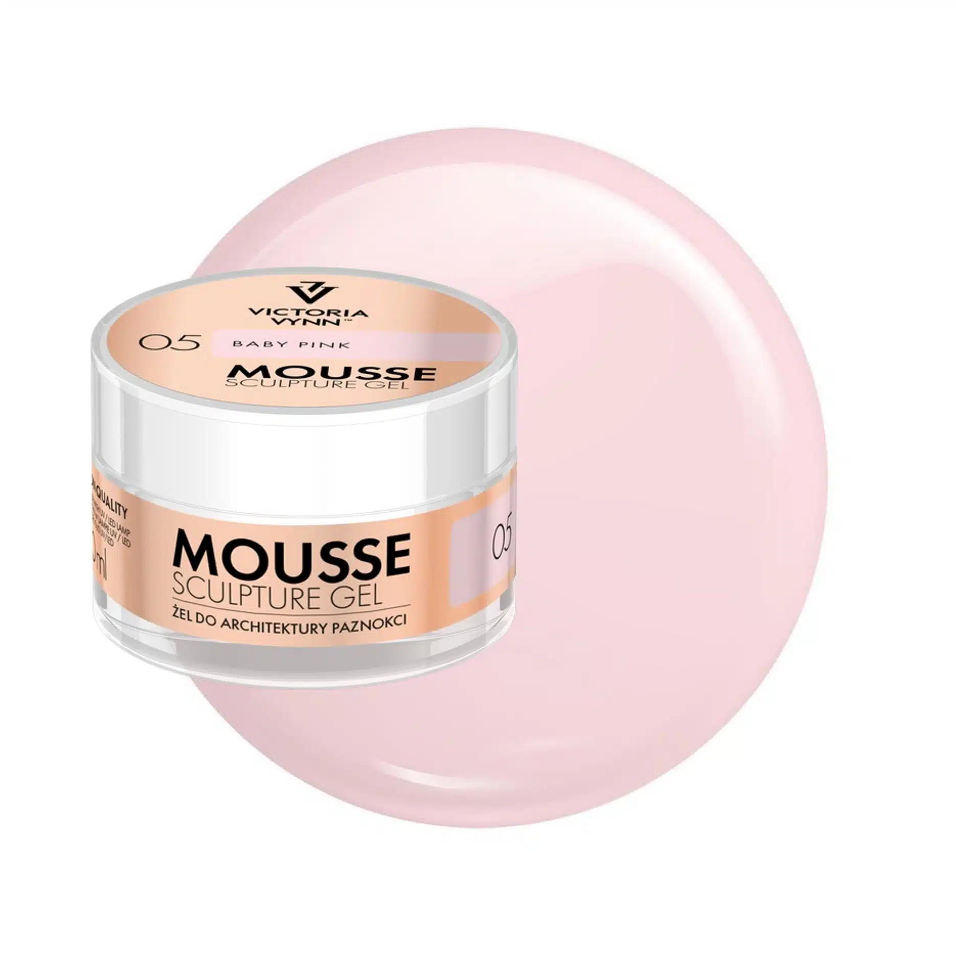 Victoria Vynn MOUSSE SCULPTURE GEL 50ml No.05 Baby Pink