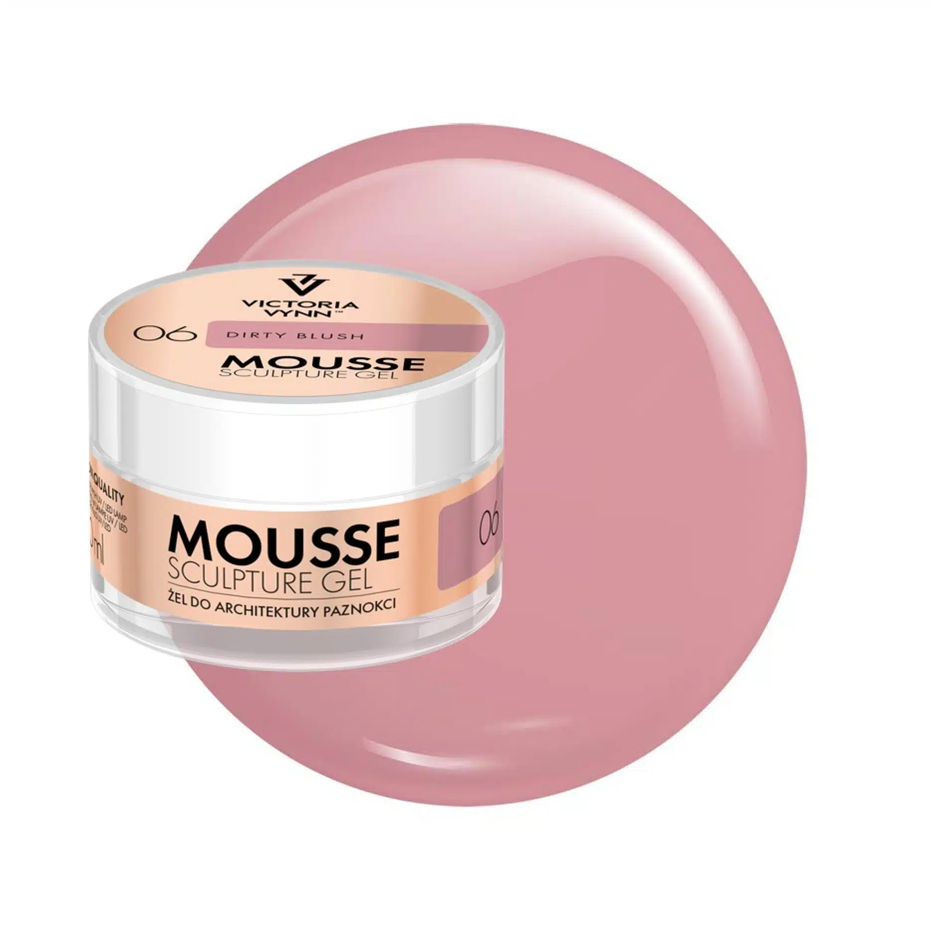 Victoria Vynn MOUSSE SCULPTURE GEL 50ml No.06 Dirty Blush