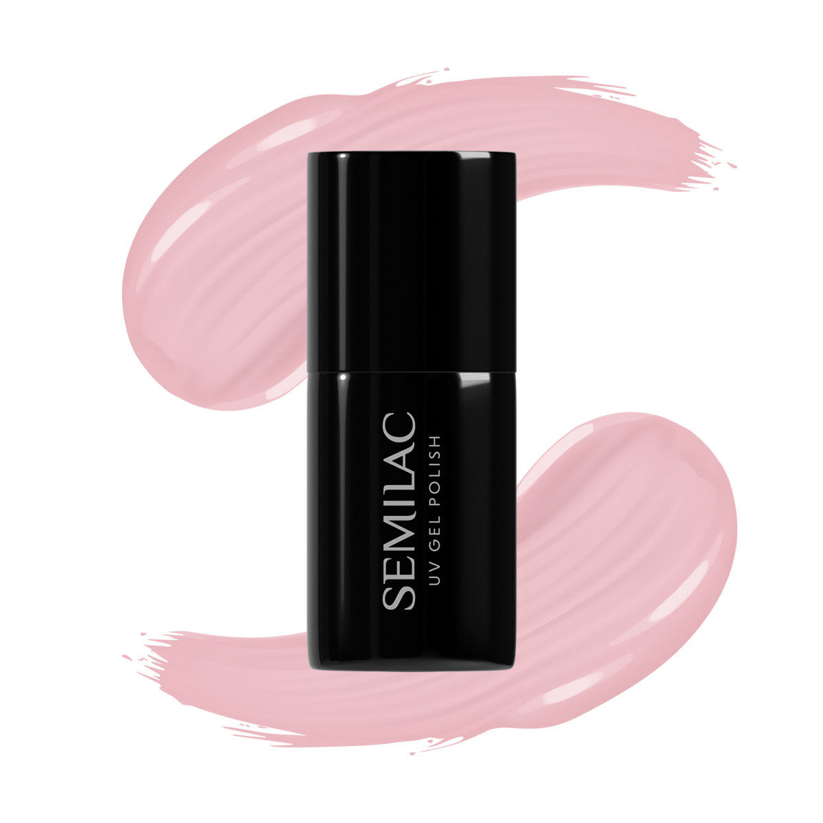 SEMILAC UV/LED Gél Lakk 7ml - 047 - Pink Peach Milk