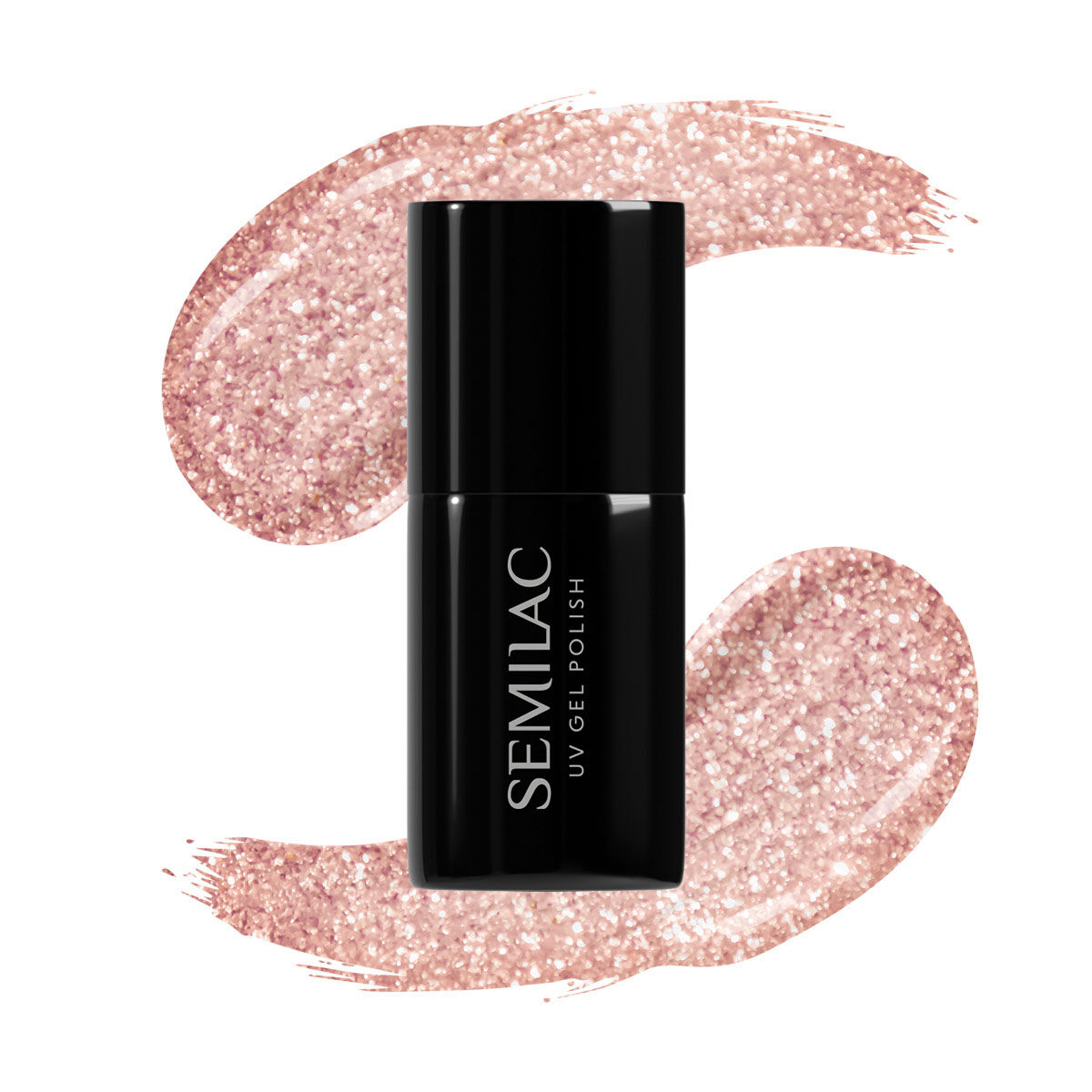 SEMILAC UV/LED Gél Lakk 7ml - 094 - Pink Gold