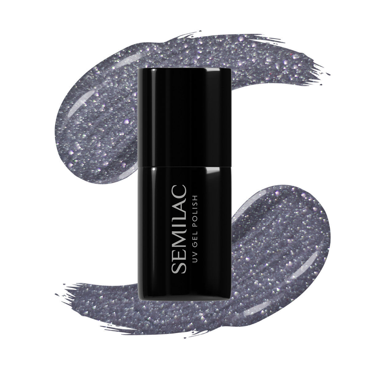 SEMILAC UV/LED Gél Lakk 7ml - 107 - Steel Gray