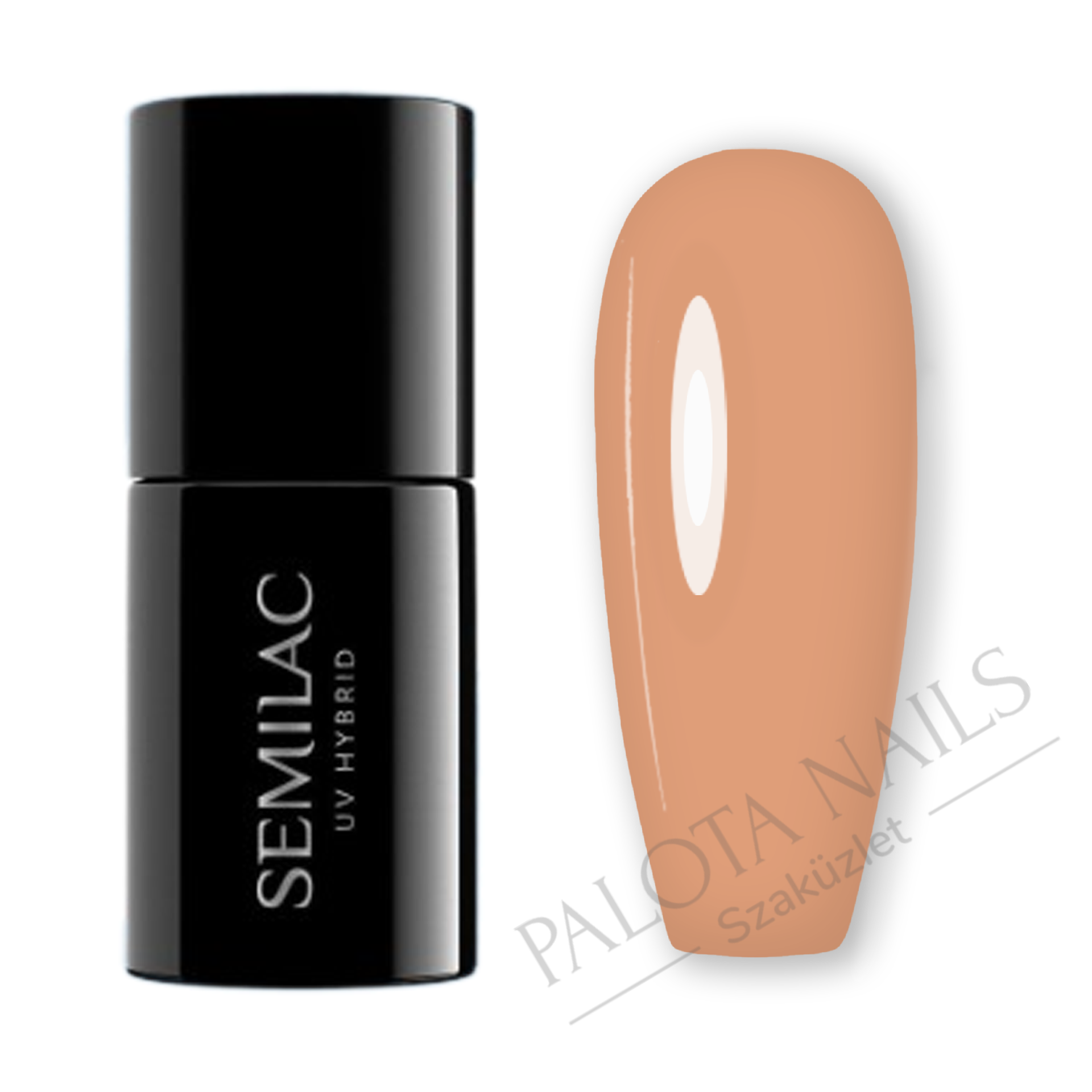 SEMILAC UV/LED Gél Lakk 7ml - 273 - PasTells Creamy Beige