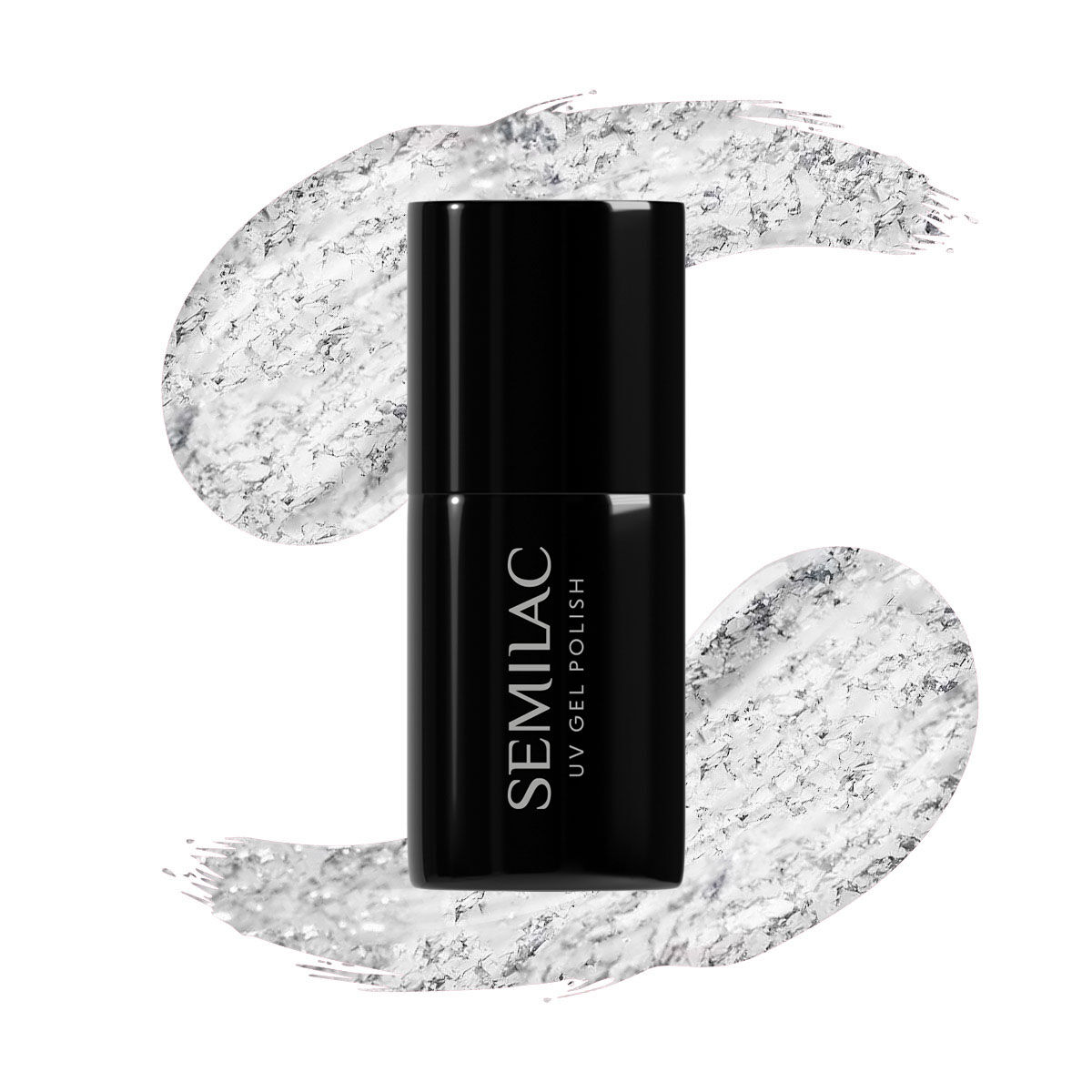 SEMILAC UV/LED Gél Lakk 7ml - 292 - Silver Shimmer
