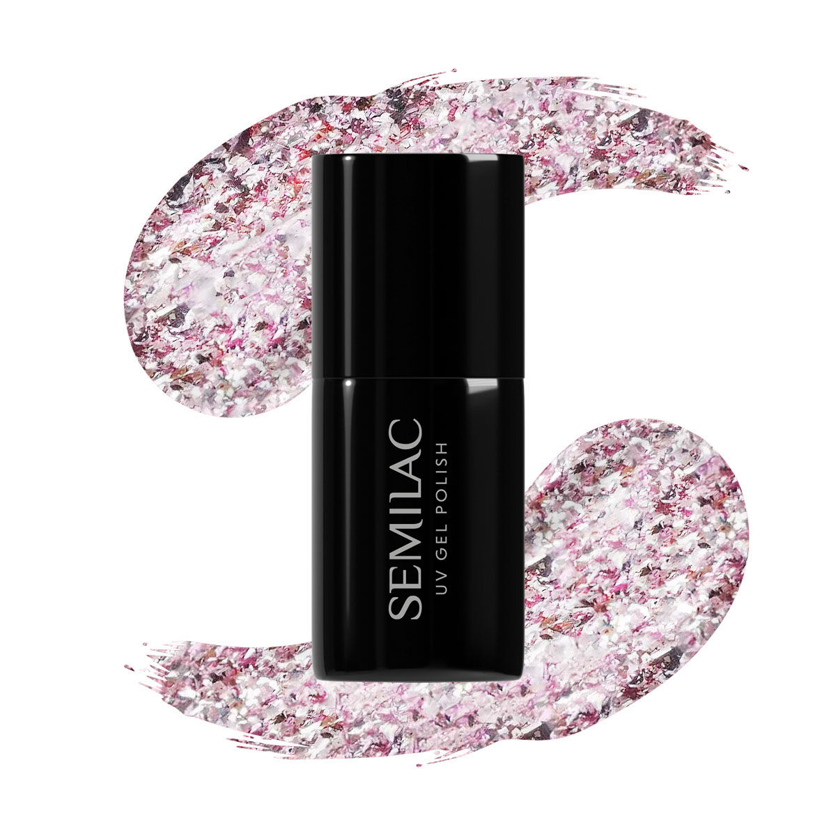 SEMILAC UV/LED Gél Lakk 7ml - 293 - Rose Gold Shimmer