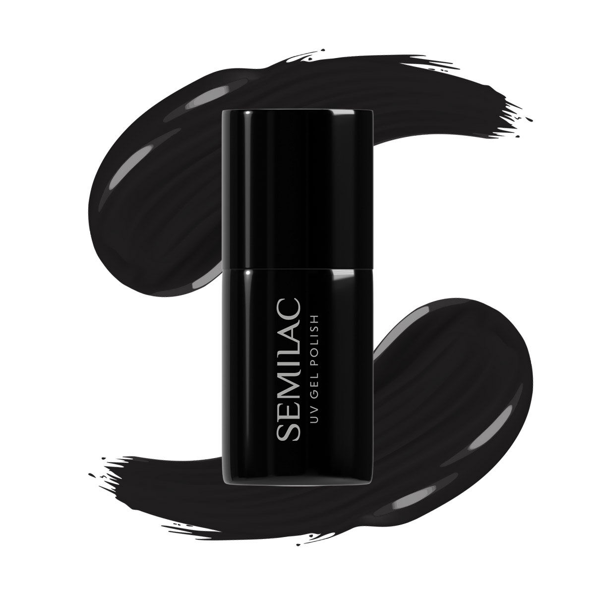 SEMILAC UV/LED Gél Lakk 7ml - 300 - Perfect Black