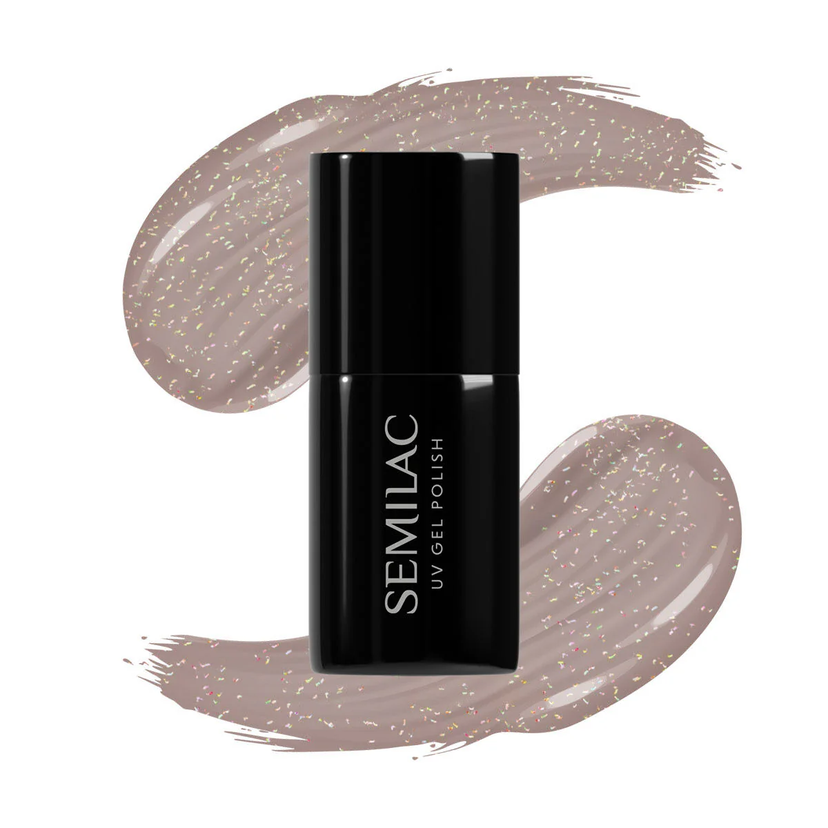 SEMILAC UV/LED Gél Lakk 7ml - 327 - Warm Cinnamon Shimmer