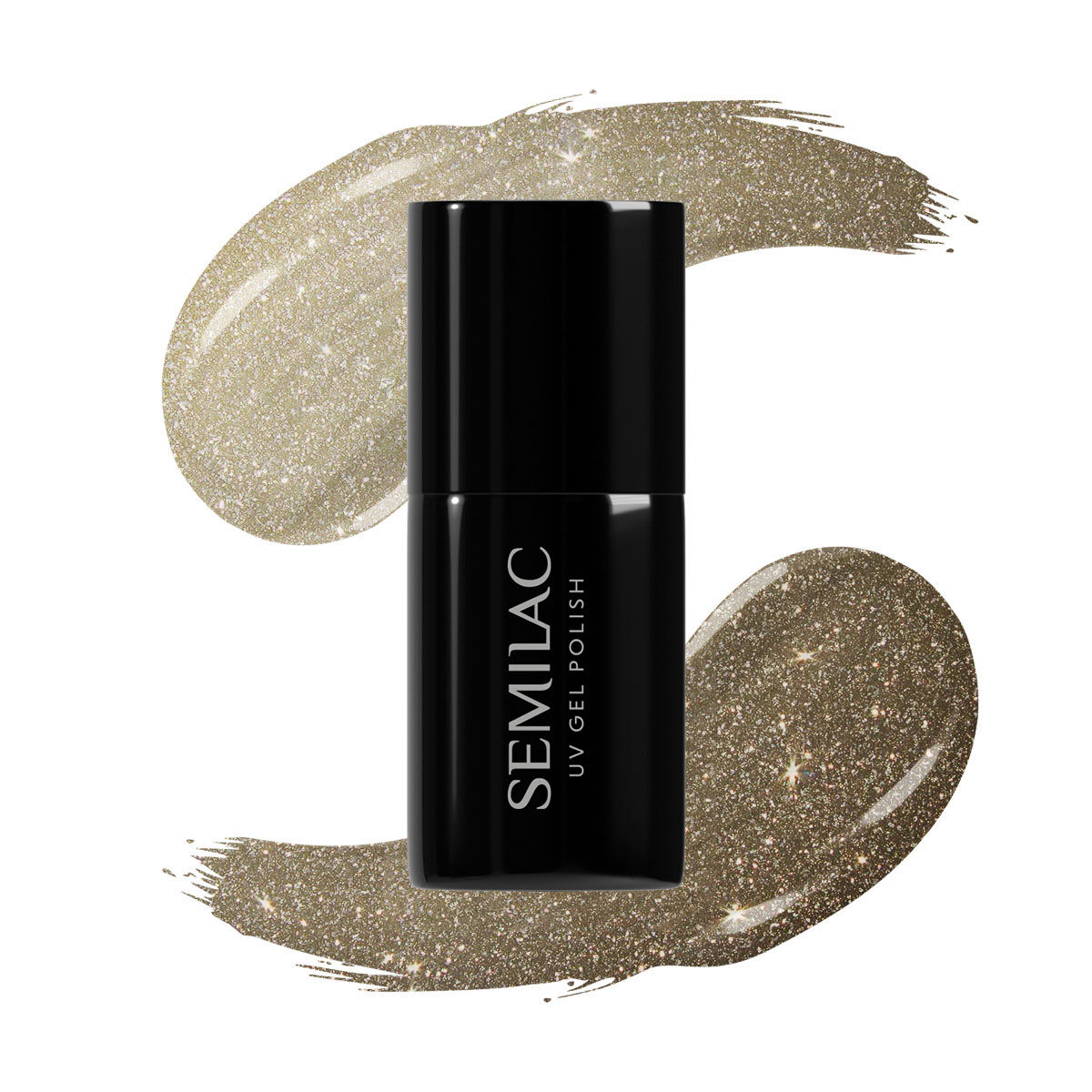 SEMILAC UV/LED Gél Lakk 7ml - 335 - Golden Girl