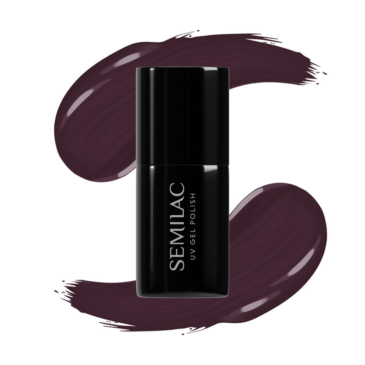 SEMILAC UV/LED Gél Lakk 7ml - 412 - HEMA FREE - Earth Brown