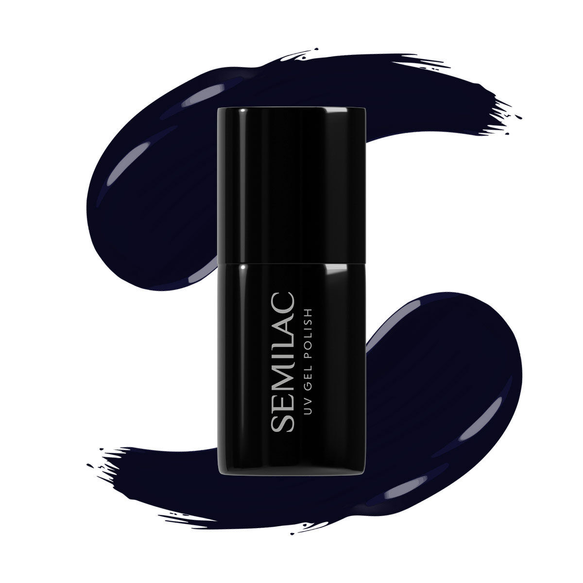 SEMILAC UV/LED Gél Lakk 7ml - 420 - HEMA FREE - Safari Night Blue