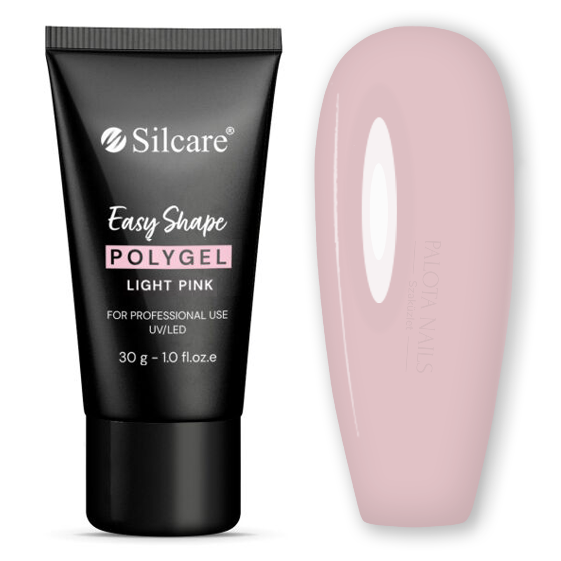 Silcare Easy Shape Poly Gel 30g - Light Pink