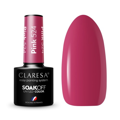 CLARESA UV/LED gél lakk 5g - PINK 524