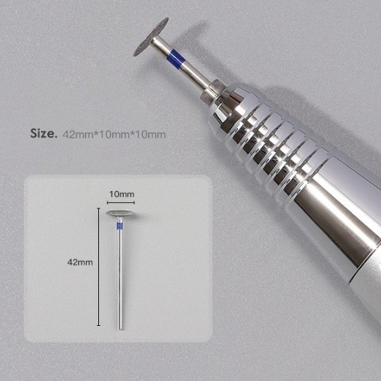 Gyémántporos csiszolófej - cilinder, közepes