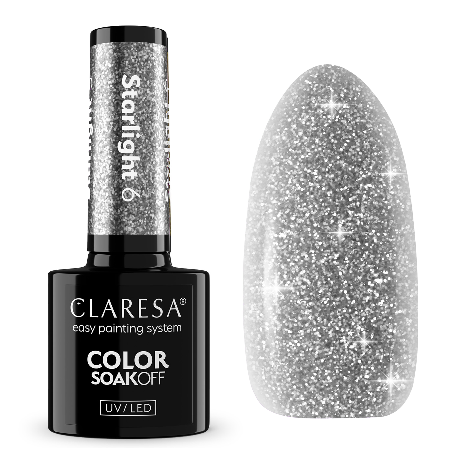 CLARESA UV/LED gél lakk 5g - STARLIGHT 06