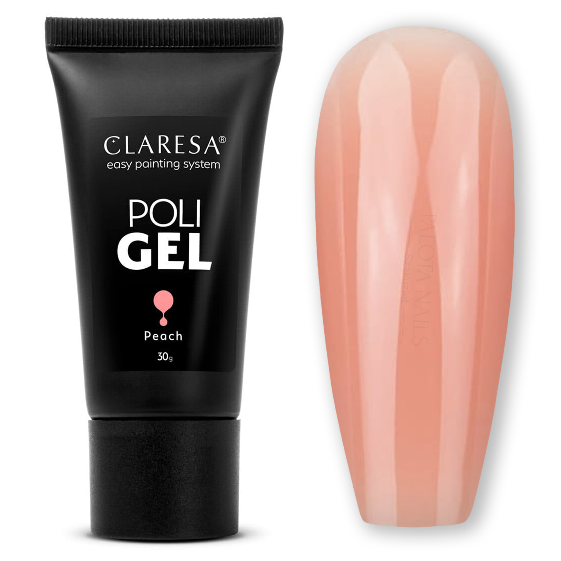 Claresa Poly Gel 30g - Peach