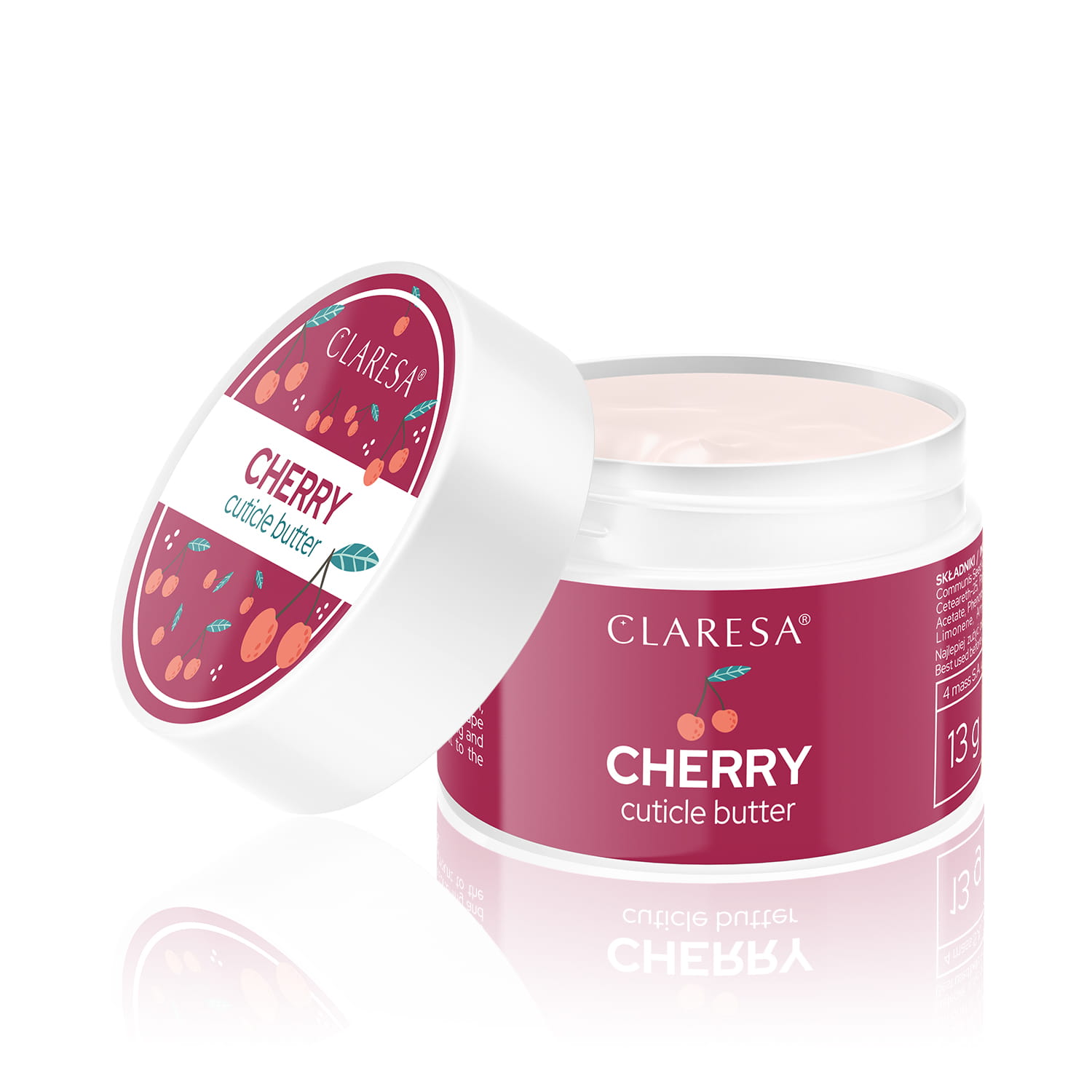 CLARESA Körömbőr ápoló krém 13g - Cherry 