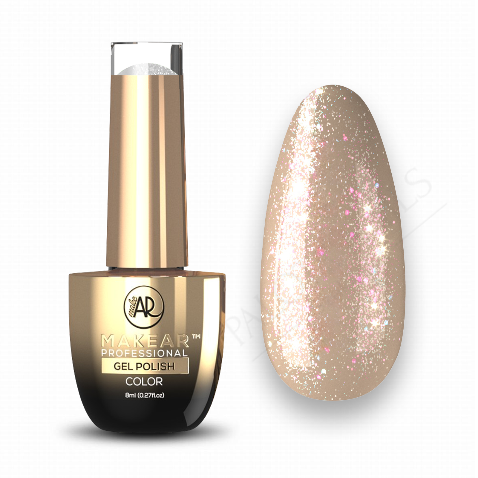 MAKEAR Gel Polish 8ml No.S43 Goldberry STARMANI