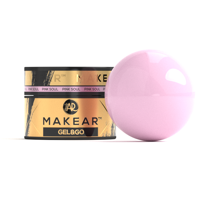 MAKEAR Gel&Go Builder Gél No.GG09 Pink Soul 15ml