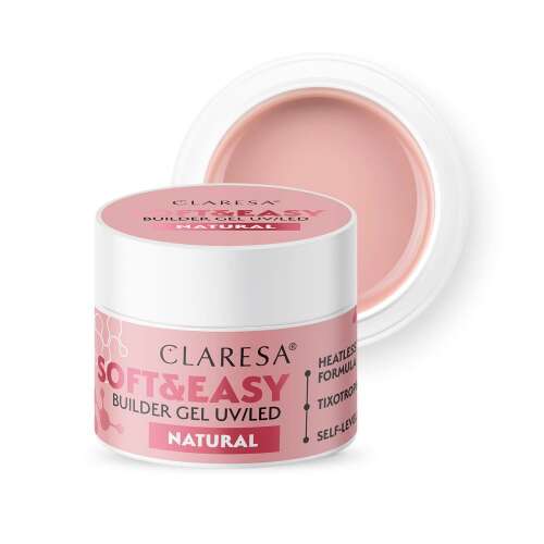 CLARESA Soft&Easy Builder Gél 90g - Natural