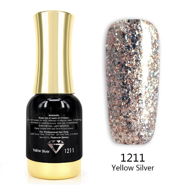 Venalisa - Platinum Gel 12 ml - 1211 Yellow Silver
