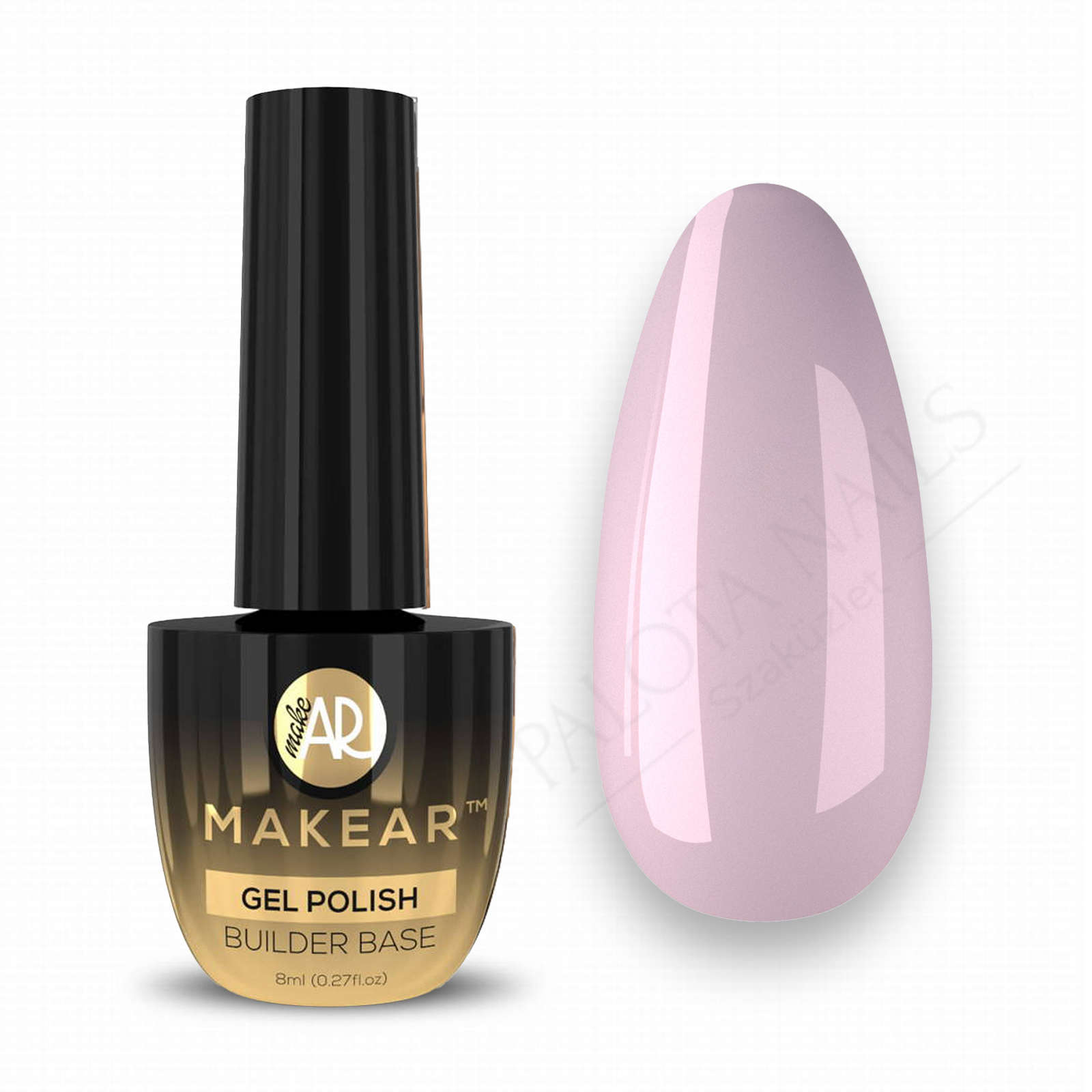 MAKEAR Nude Rubber Base 8ml - NRB02 French Pink