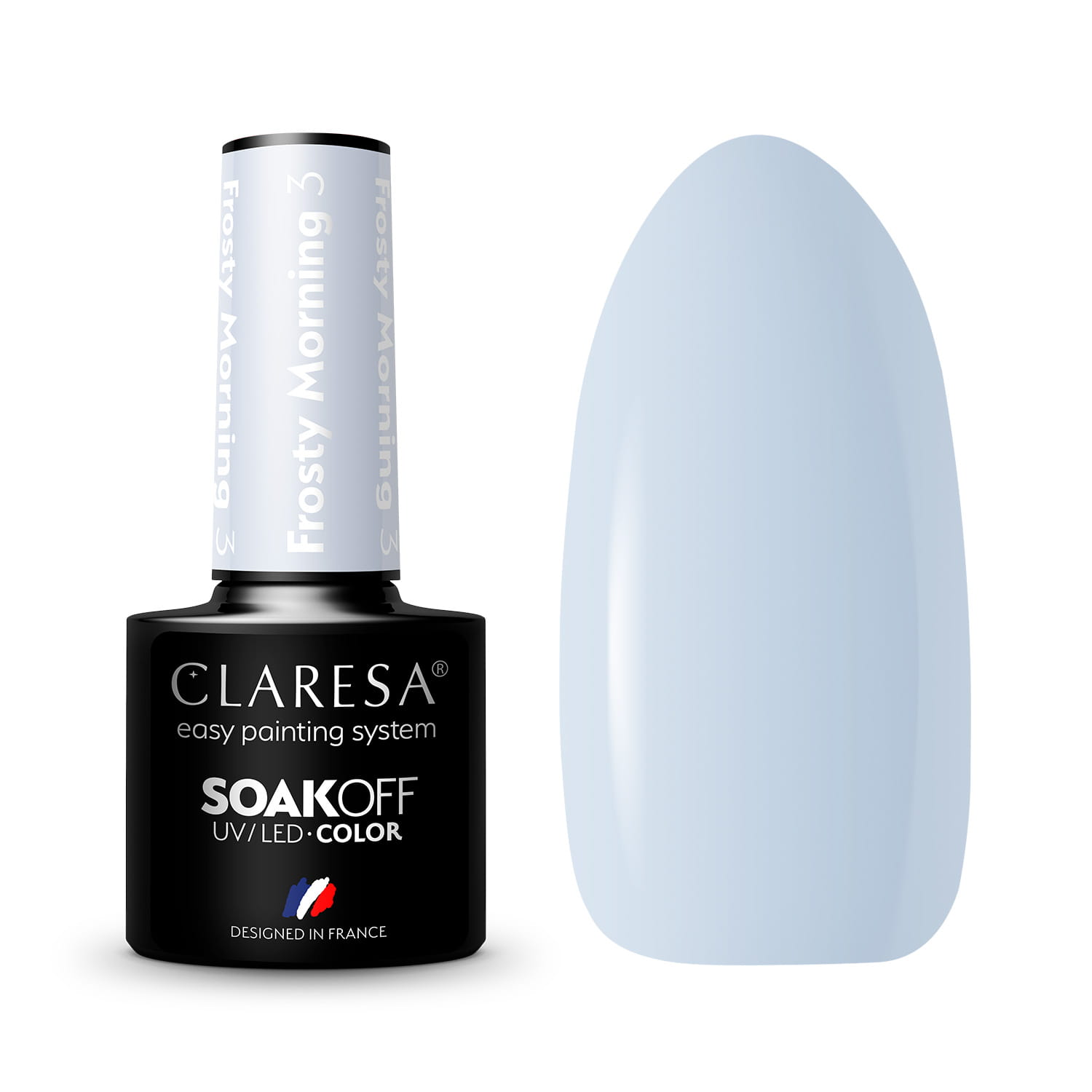 CLARESA UV/LED gél lakk 5g - FROSTY MORNING 3
