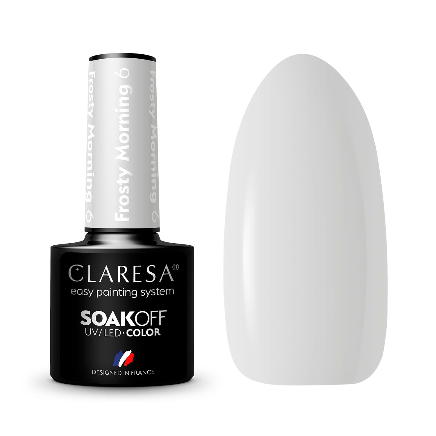 CLARESA UV/LED gél lakk 5g - FROSTY MORNING 6