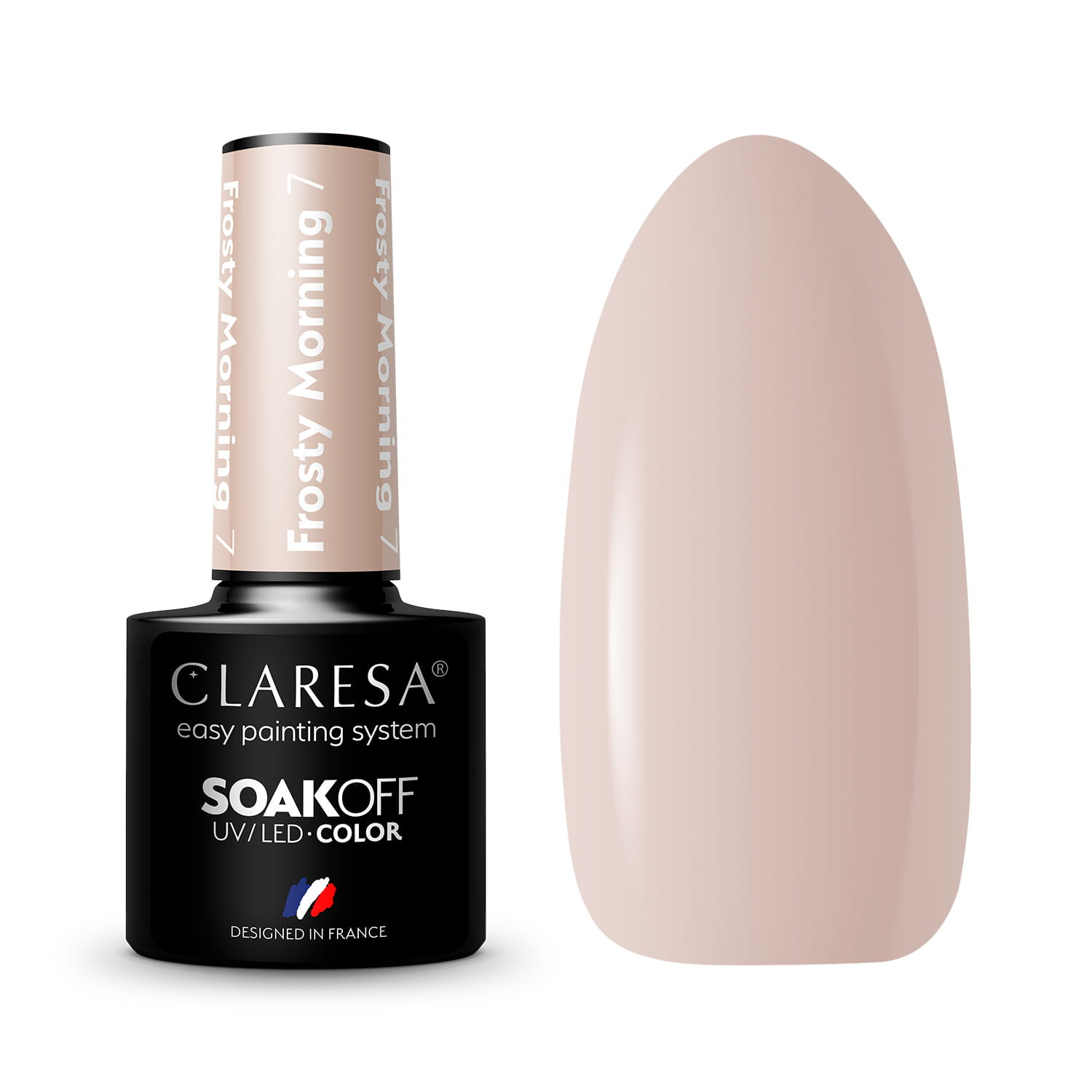 CLARESA UV/LED gél lakk 5g - FROSTY MORNING 7