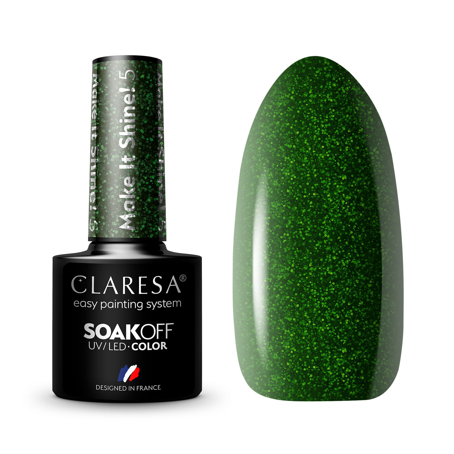 CLARESA UV/LED gél lakk 5g - Make It Shine! 5