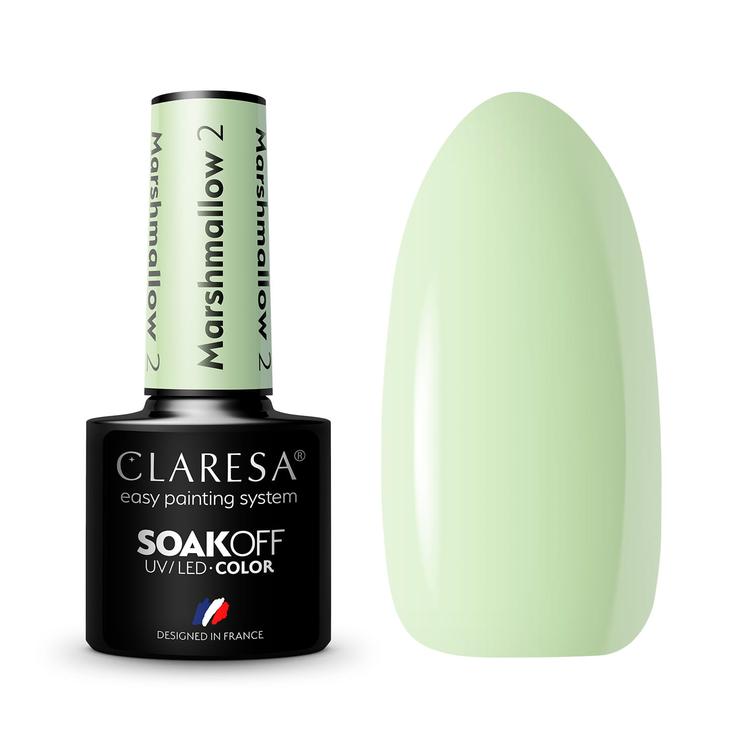 CLARESA UV/LED gél lakk 5g - MARSHMALLOW 2