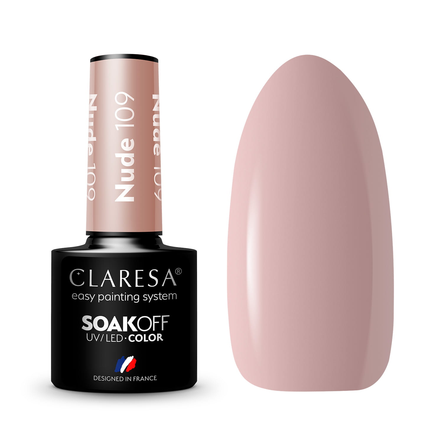 CLARESA UV/LED gél lakk 5g - NUDE 109