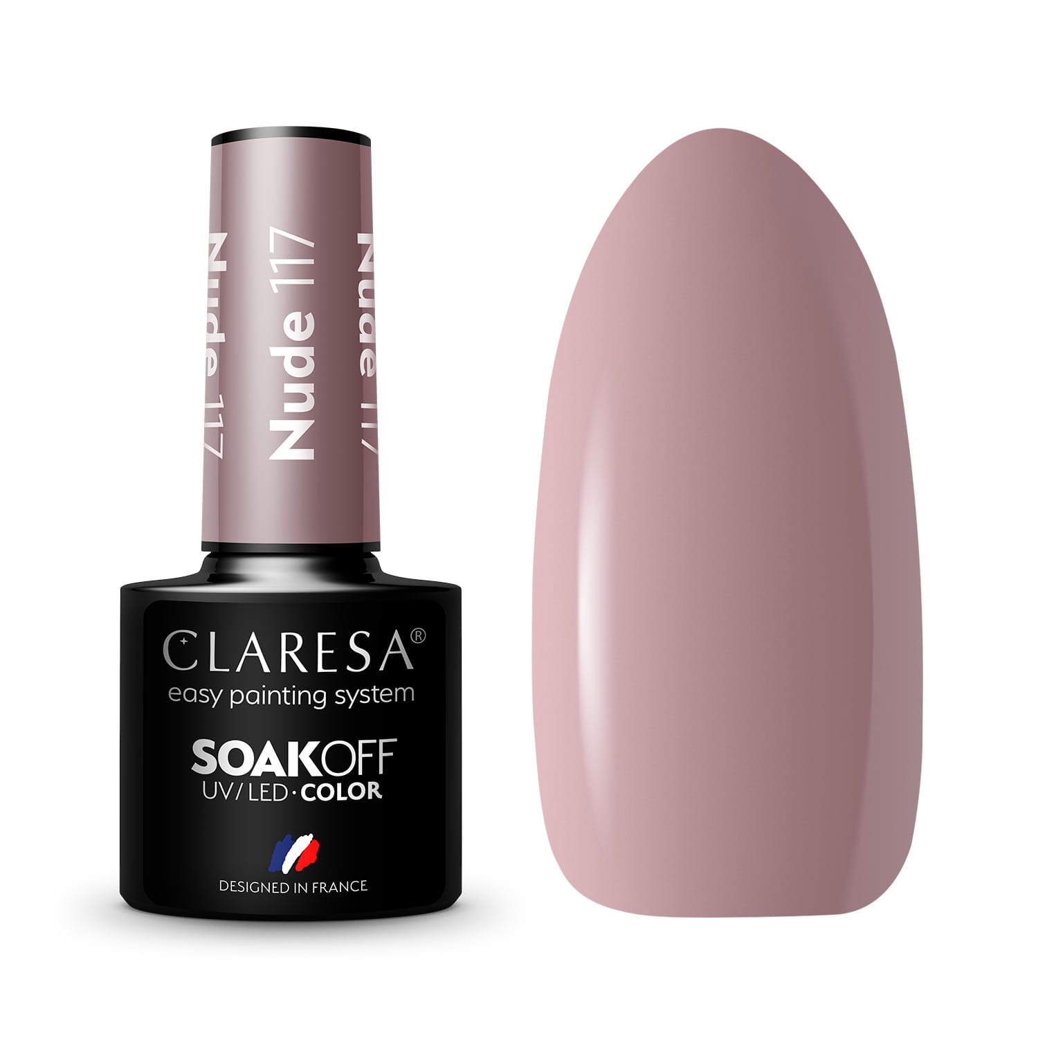 CLARESA UV/LED gél lakk 5g - NUDE 117