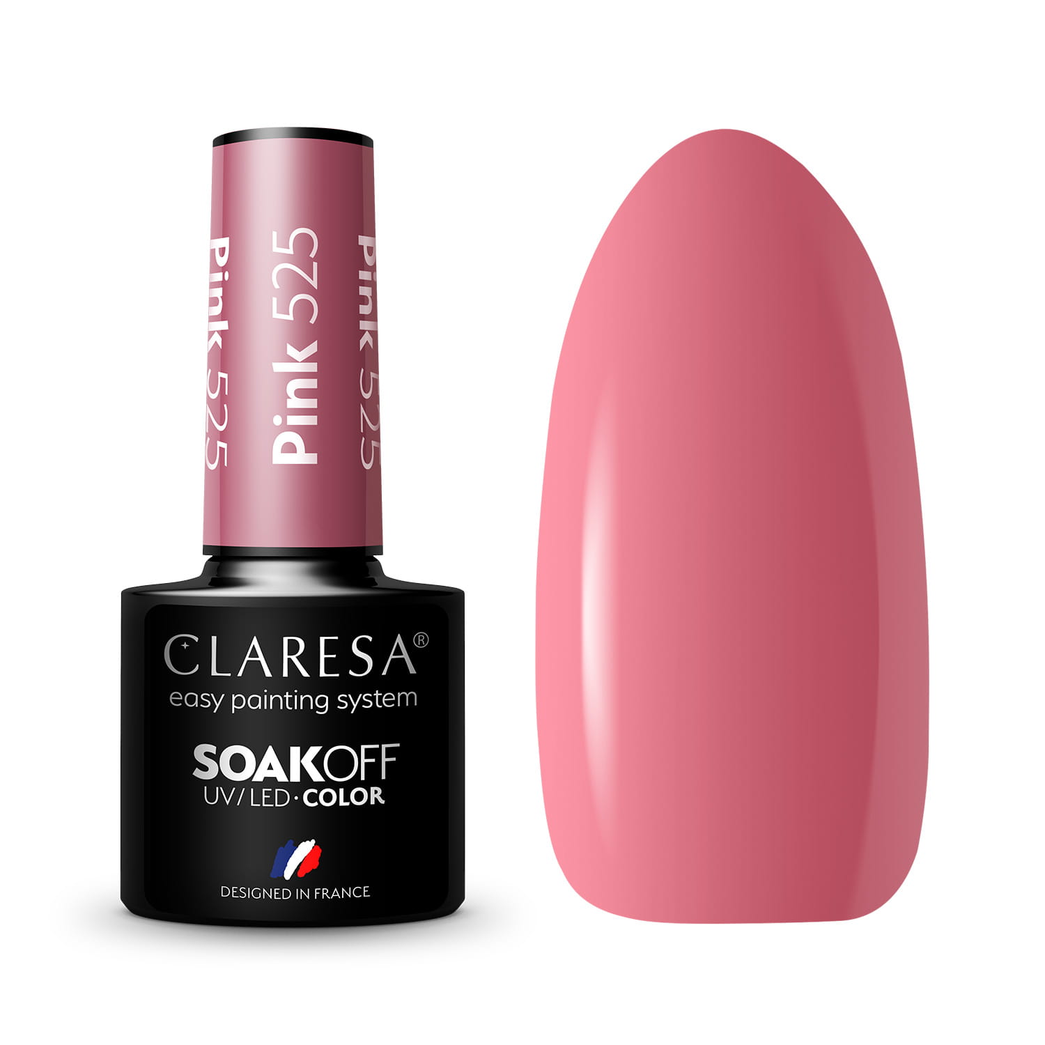 CLARESA UV/LED gél lakk 5g - PINK 525