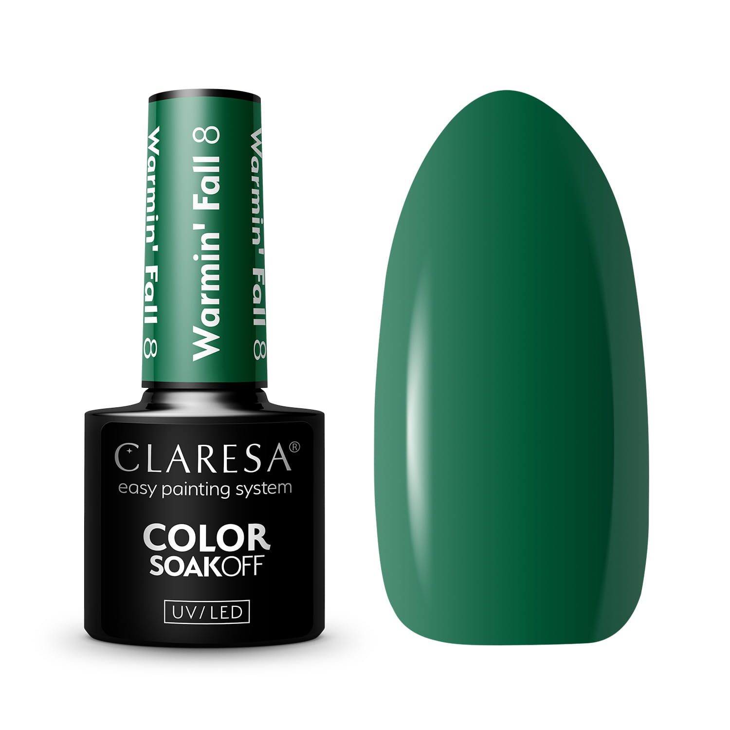 CLARESA UV/LED gél lakk 5g - WARMIN"FALL 8