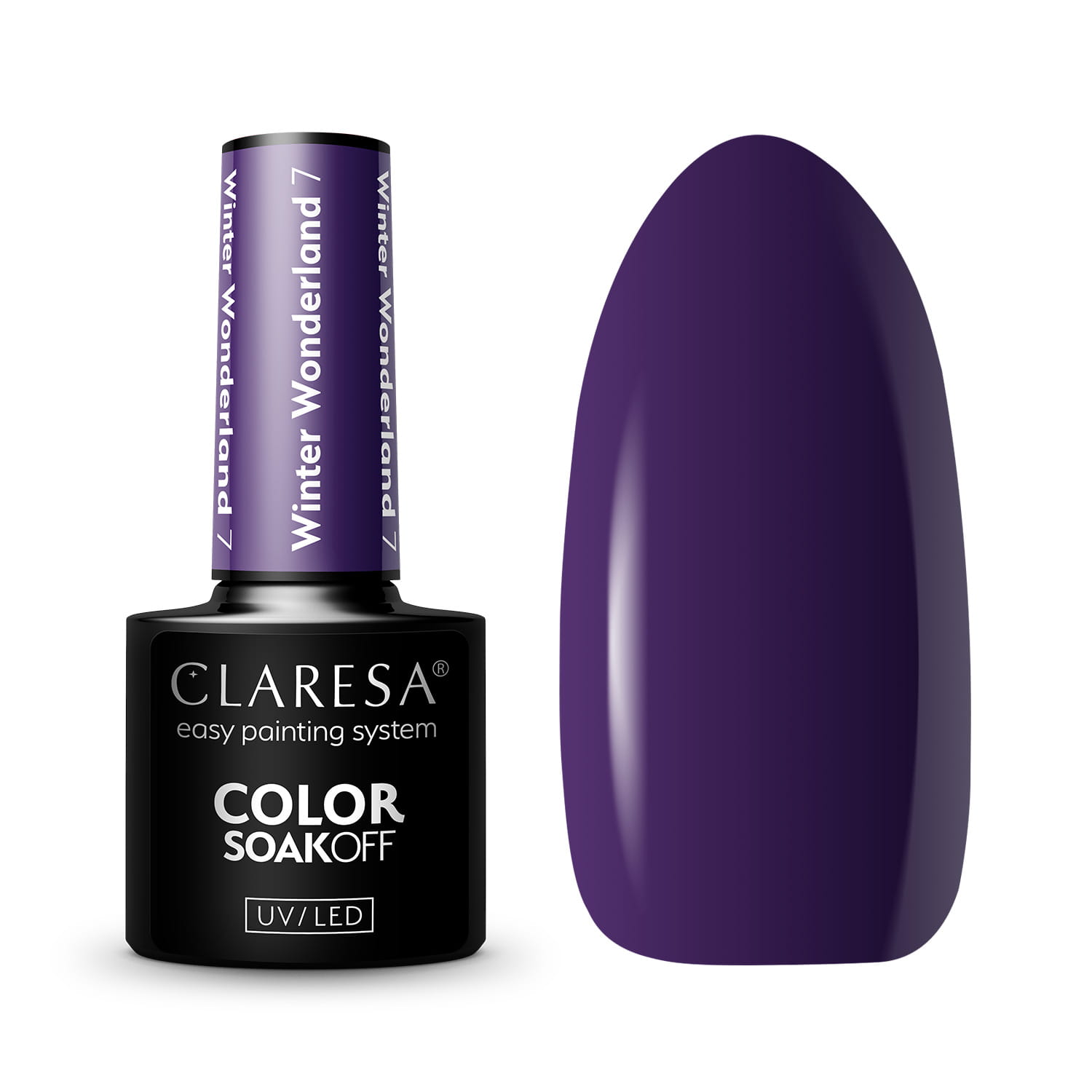 CLARESA UV/LED gél lakk 5g - Winter Wonderland 7