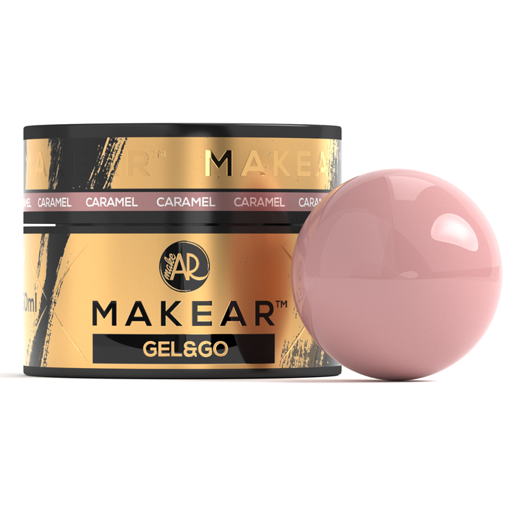 MAKEAR Gel&Go Builder Gél No.GG01 Caramel 50ml