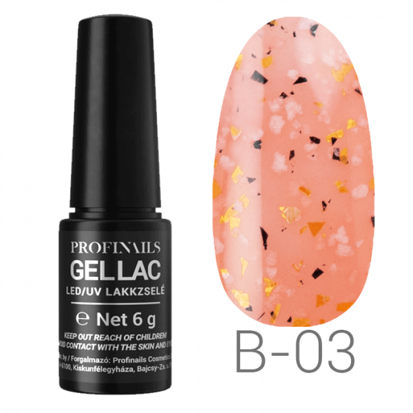 Profinails Gel Lac LED/UV lakkzselé Blooming Flower Collection 6gr No.B-03