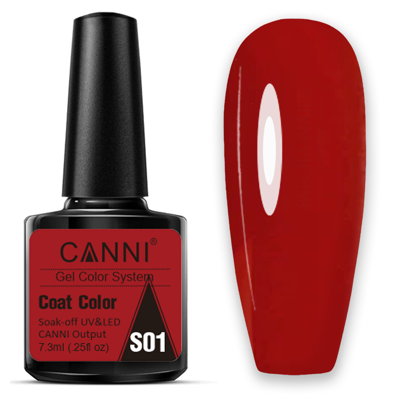 CANNI UV/LED gél lakk 7.3 ml -  Sylvie's Collection - S01