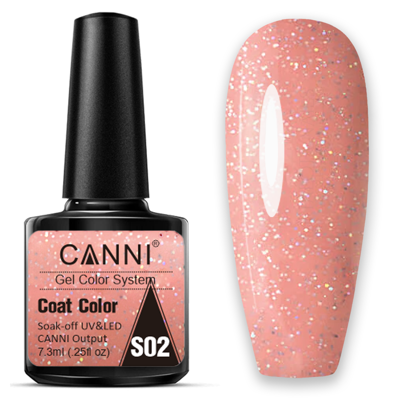 CANNI UV/LED gél lakk 7.3 ml -  Sylvie's Collection - S02