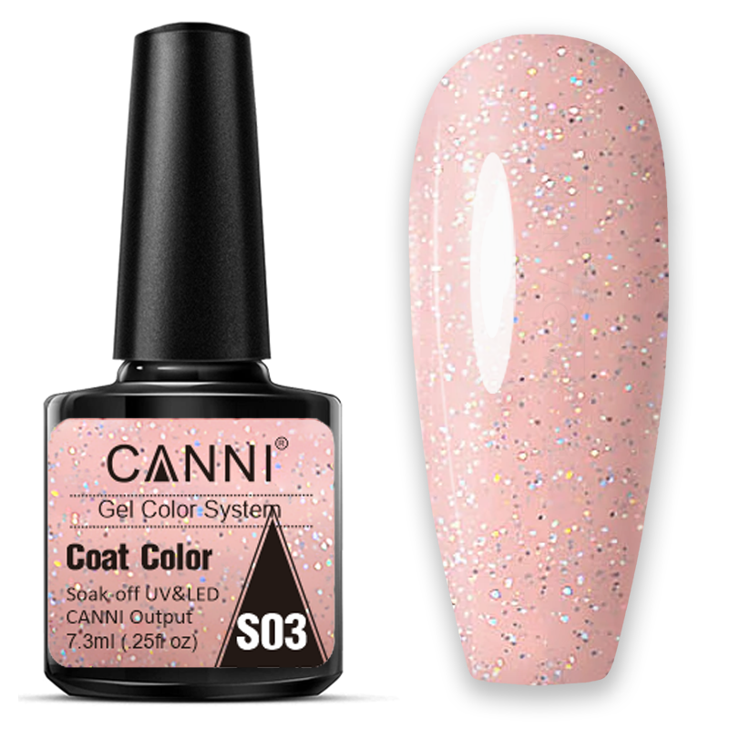 CANNI UV/LED gél lakk 7.3 ml -  Sylvie's Collection - S03