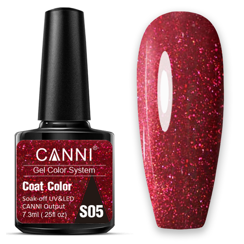 CANNI UV/LED gél lakk 7.3 ml -  Sylvie's Collection - S05