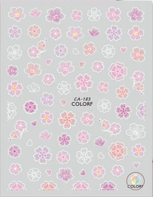 Köröm matrica 3D-s No.CA183 - 93